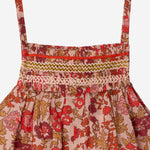 TUTA IN COTONE CON MOTIVO FLOREALE S06XOVW00005 520 BONPOINT KIDS 