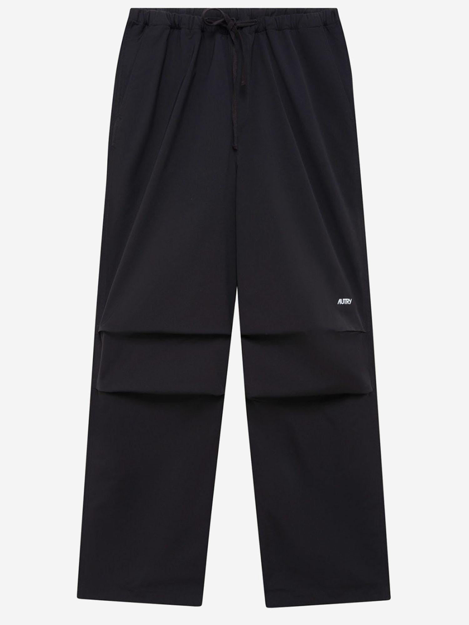 PANTALONI IN NYLON CON LOGO PAPX019K NYLONBLACK AUTRY 