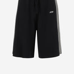 PANTALONI CORTI IN MISTO VISCOSA CON LOGO SHPWC3KK KNITBLACK AUTRY 
