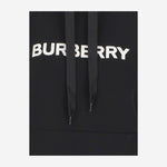 FELPA IN COTONE CON LOGO 8054386 BLACK BURBERRY 