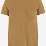 T-SHIRT IN COTONE CON LOGO PAPAIA 008 MAX MARA 