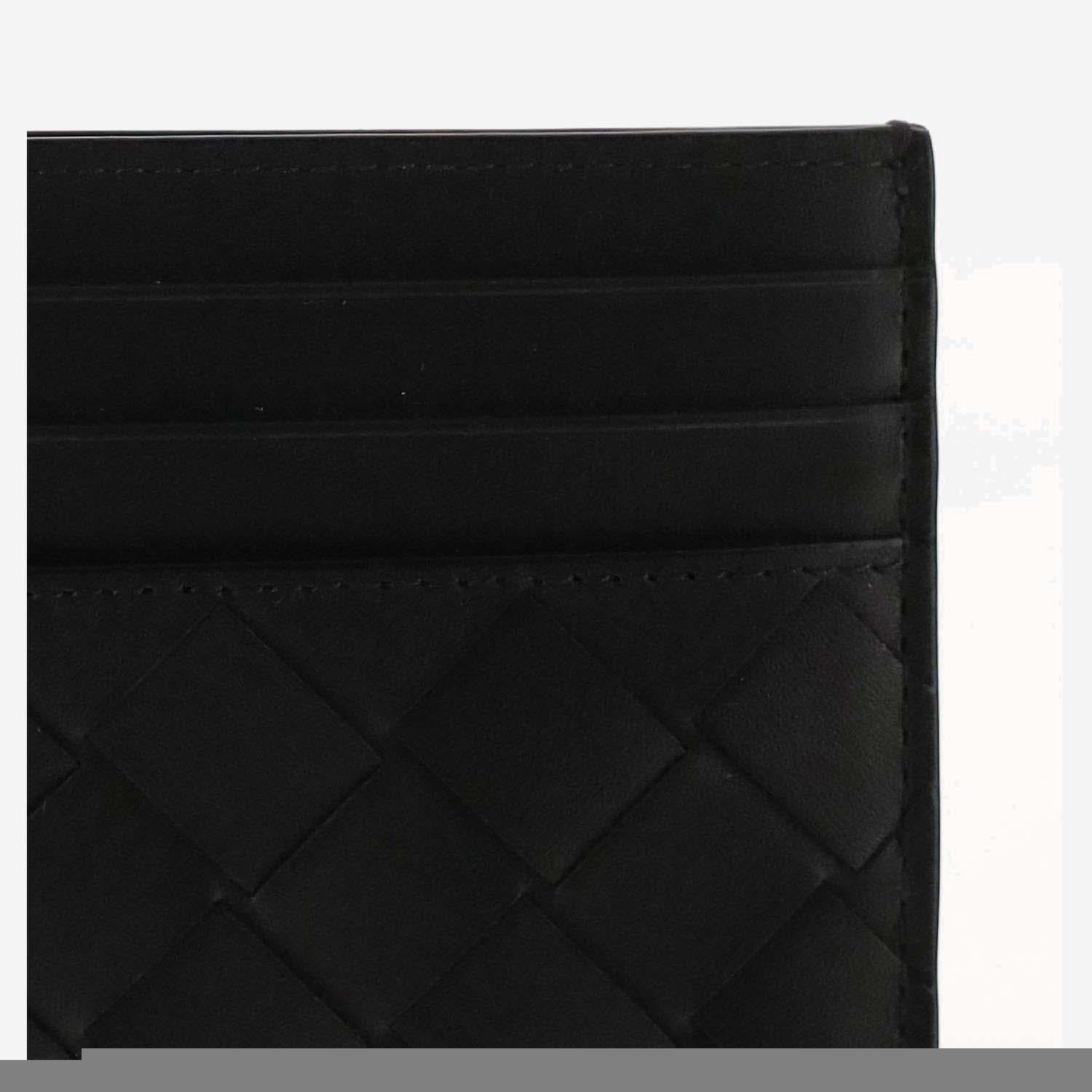 PORTACARTE  INTRECCIATO IN PELLE 743209 VCPQ38803 BOTTEGA VENETA 