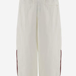 PANTALONI DA JOGGING CON LOGO E BANDE LATERALI KT2617 OFFWHITE ADIDAS X WILLY CHAVARRIA 