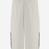 PANTALONI DA JOGGING CON LOGO E BANDE LATERALI KT2617 OFFWHITE ADIDAS X WILLY CHAVARRIA 