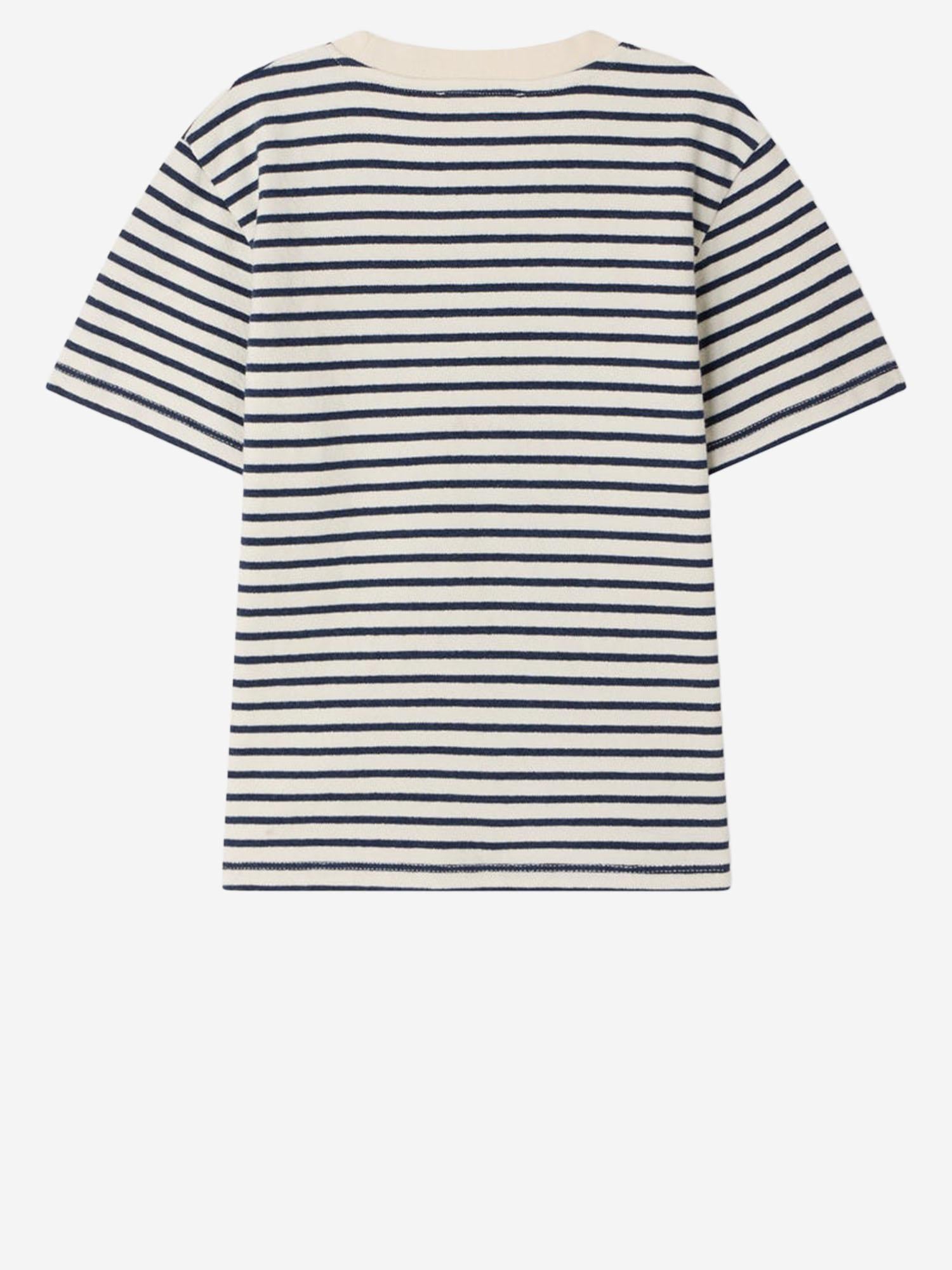 T-shirt Lilas con motivo a righe S06GTSK00005 274 BONPOINT KIDS 