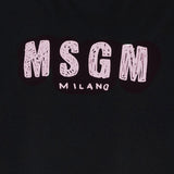 T-SHIRT IN COTONE CON LOGO S6MSJUTH004 11088 MSGM KIDS 
