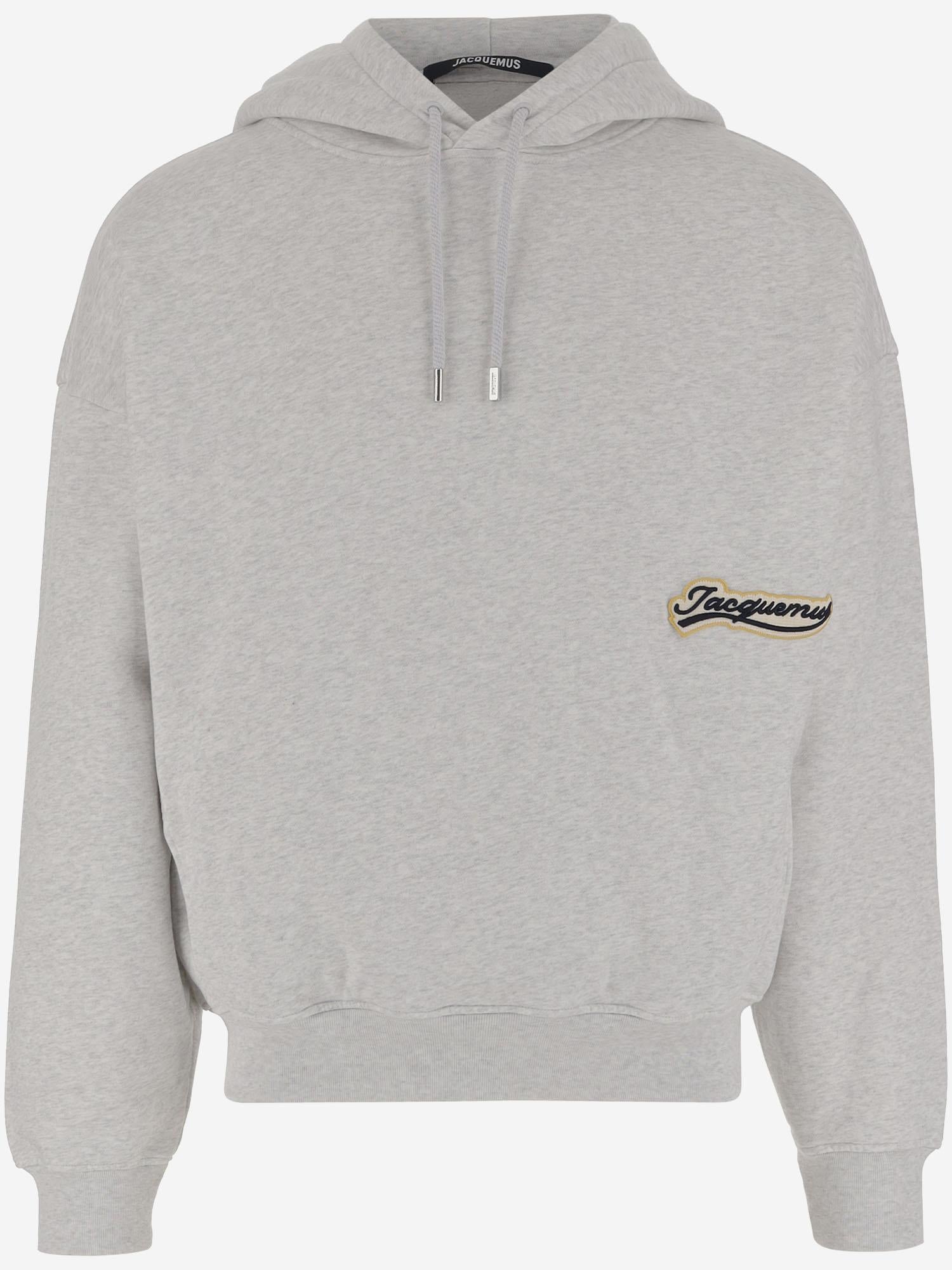 FELPA IN COTONE CON LOGO HOM00415AJ00126 9FI JACQUEMUS 