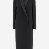 CAPPOTTO ERDENE IN LANA VERGINE 10613W2893 BLK THE ROW 