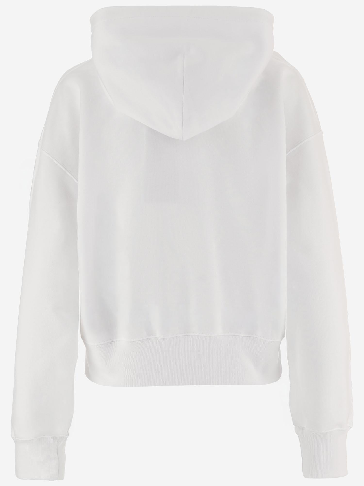 FELPA IN COTONE CON STAMPA LOGO 837930 XJHM09051 GUCCI 