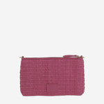 Borsa piatta a tracolla in rafia 104277 A2CFN17Q PINKO 