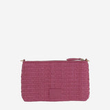 Borsa piatta a tracolla in rafia 104277 A2CFN17Q PINKO 