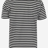 BLACK SCORE BSMCSLVSTICKERWHITEXBLACKSTRIPE