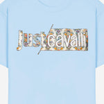 T-SHIRT IN COTONE CON LOGO 80PAHT27 CJ500R86 JUST CAVALLI 