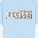 T-SHIRT IN COTONE CON LOGO 80PAHT27 CJ500R86 JUST CAVALLI 