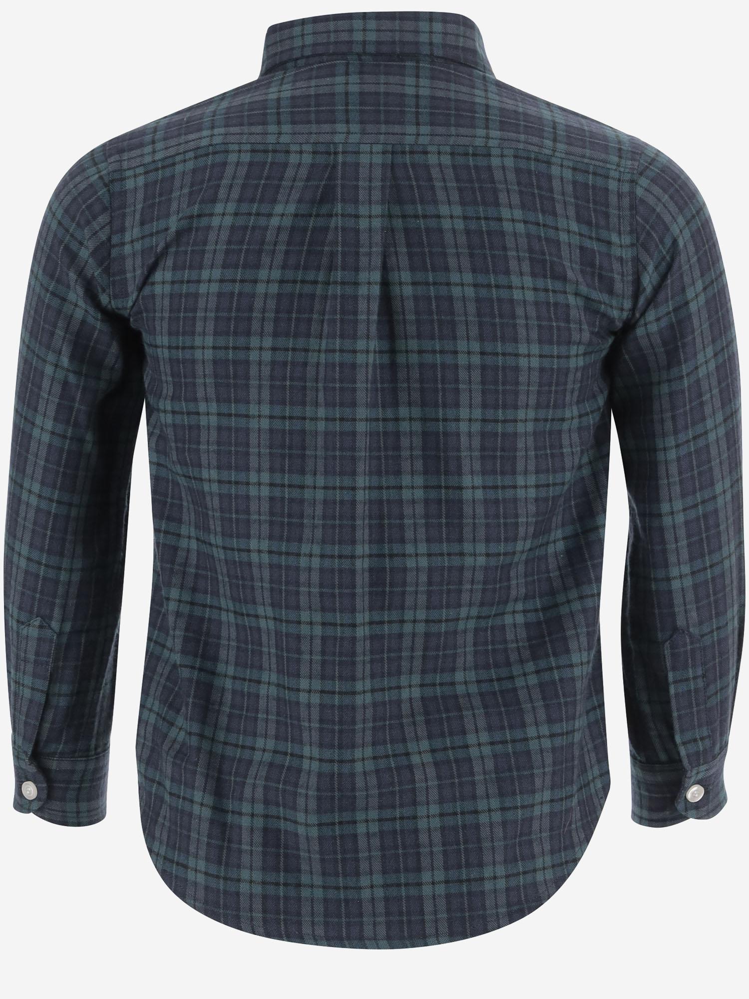 CAMICIA IN COTONE CON MOTIVO A QUADRI MBML 13 NICOLETTA FANNA KIDS 