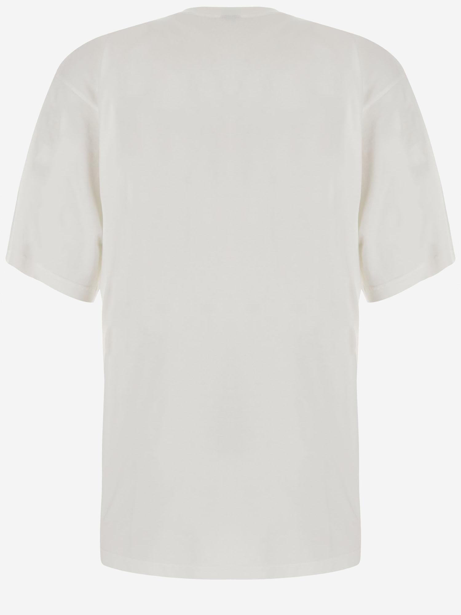 T-SHIRT IN COTONE CON LOGO 871744 TUVI69000 BALENCIAGA 