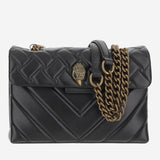 Borsa kensington in pelle<BR/><BR/> 1470400109 BLACK KURT GEIGER 