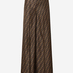 PANTALONI FF IN SETA FR6606 A8G3F118W FENDI 