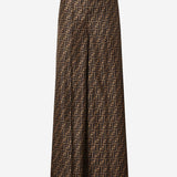 PANTALONI FF IN SETA FR6606 A8G3F118W FENDI 