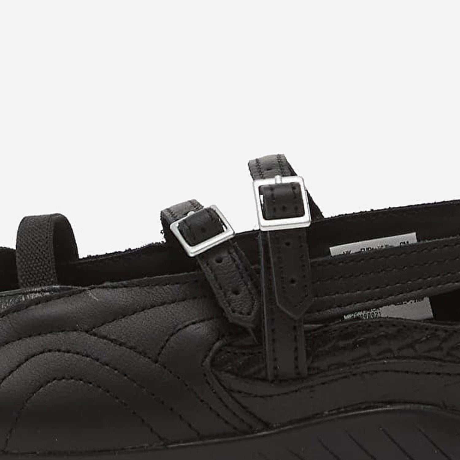 BALLERINE SPEEDACAT IN PELLE 40532701 BLACKCOOLDARKGRAY PUMA 