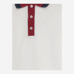 POLO IN PIQUET DI COTONE STRETCH 825164 XJHAN9250 GUCCI KIDS 