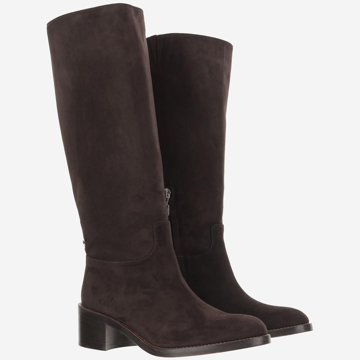 STIVALI BRIGHTON IN PELLE SCAMOSCIATA BRIGHTON 30 CAREL 
