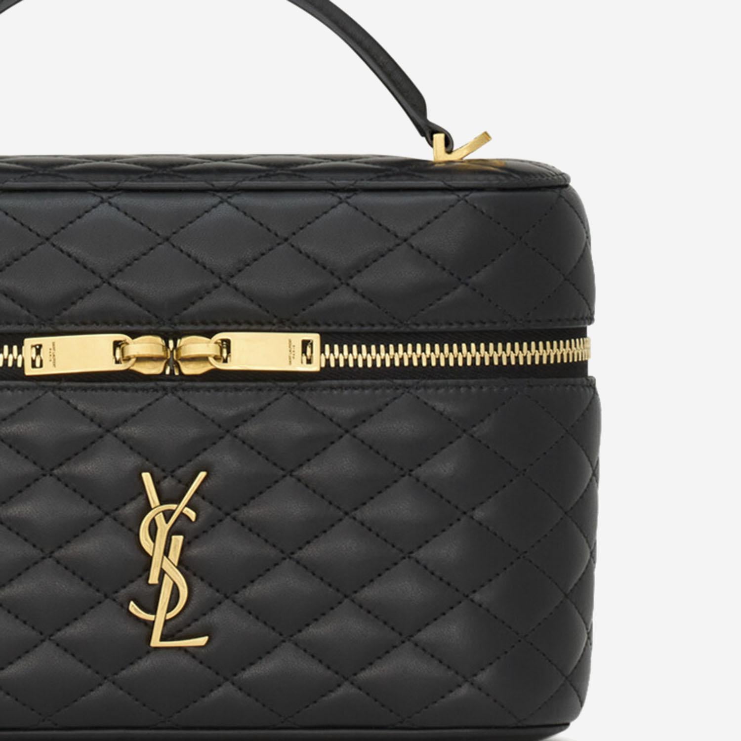 BORSA VANITY GABY GRANDE IN PELLE 851572 1EL071000 SAINT LAURENT 