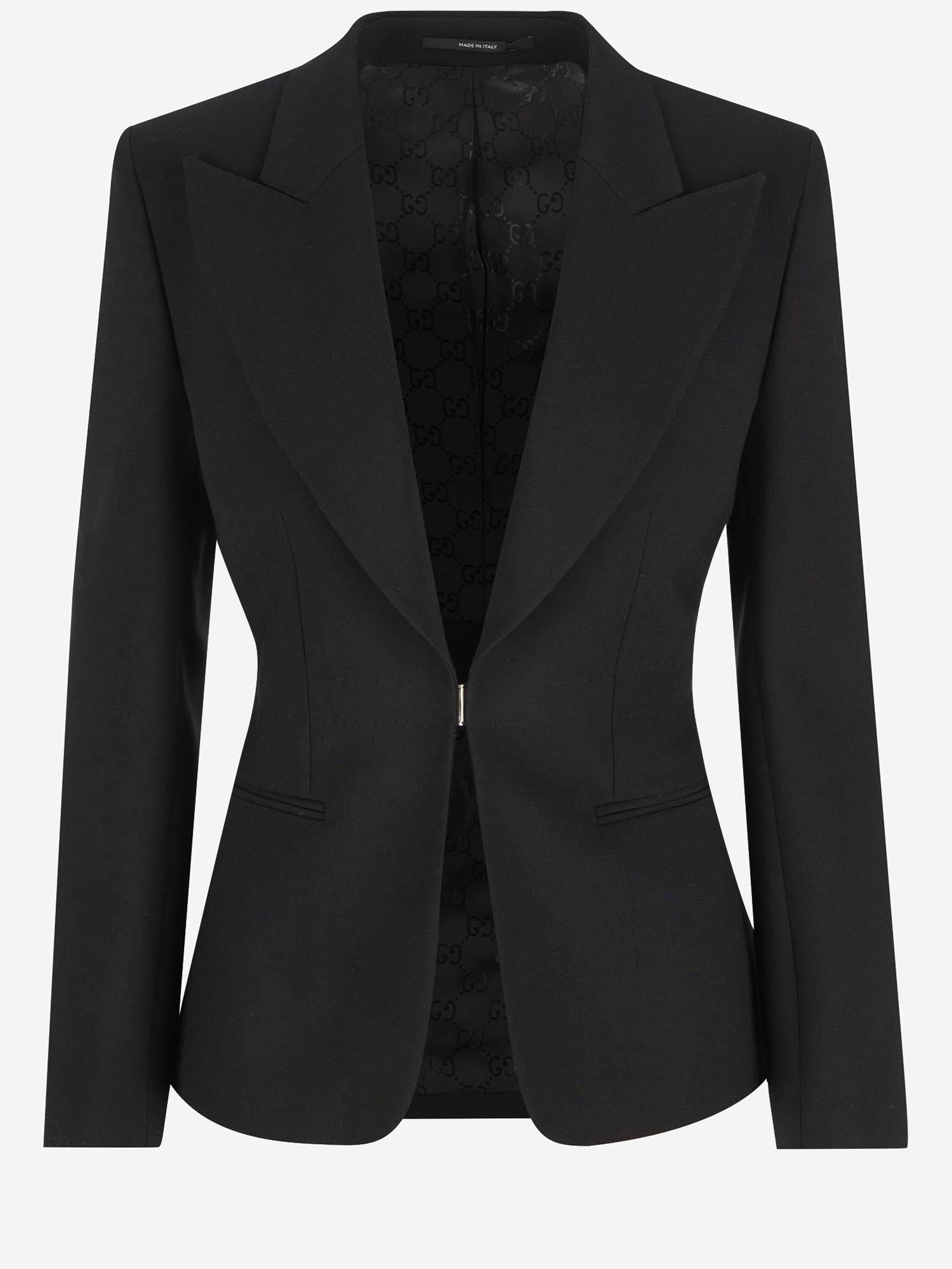 GIACCA IN MISTO LANA STRETCH 864253 ZAUPG1000 GUCCI 