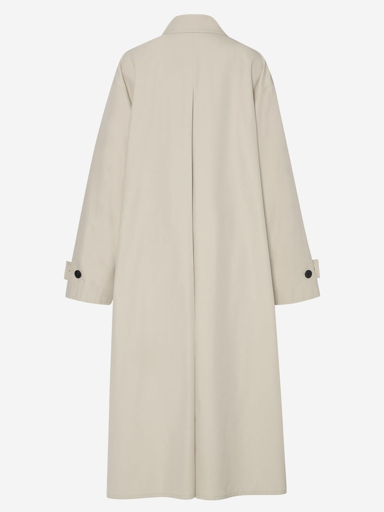 CAPPOTTO LOLANA IN COTONE TECNICO 10490W4282 POR THE ROW 