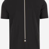 T-SHIRT IN NYLON STRETCH CON LOGO 50543328 001 HUGO BOSS 