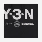 FELPA ADIDAS Y-3 X NEIGHBORHOOD X DAINESE IN COTONE JW7004 BLACK ADIDAS Y3 X NBDH X DAINESE 