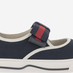 SNEAKERS CON NASTRO WEB 856605 FAFM14057 GUCCI KIDS 