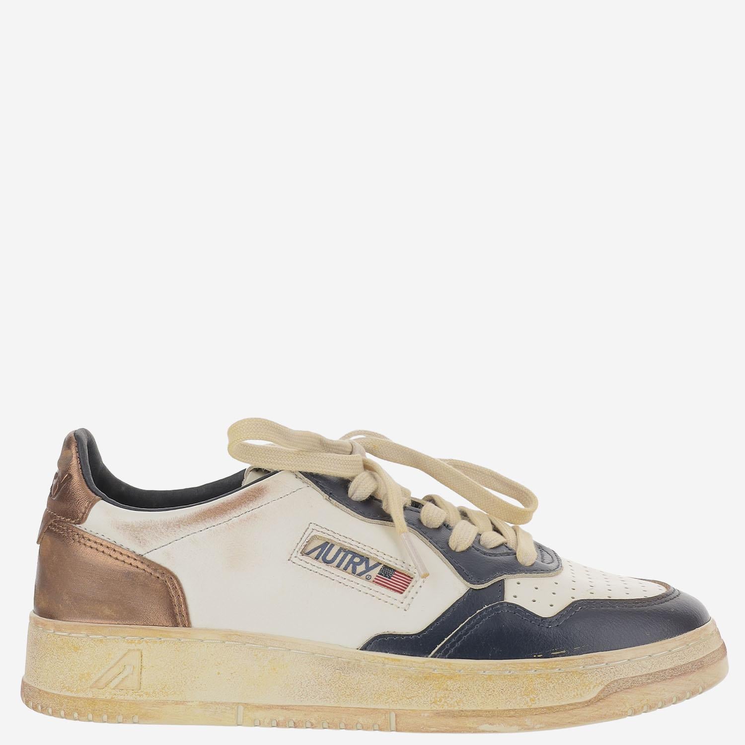 MEDALIST LOW SUPER VINTAGE AVLMSV58 LEATLEATWHTSPACOPP AUTRY 