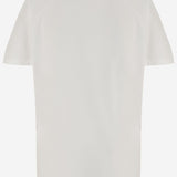 T-SHIRT IN COTONE CON CRISTALLI GWP01220 P00067310363 GOLDEN GOOSE 