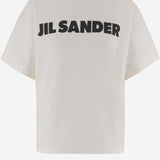 T-SHIRT IN COTONE CON LOGO J02GC0140 J20347102 JIL SANDER 