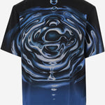 CAMICIA IN SETA CON STAMPA GRAFICA MSP26SH003 08 CASABLANCA 