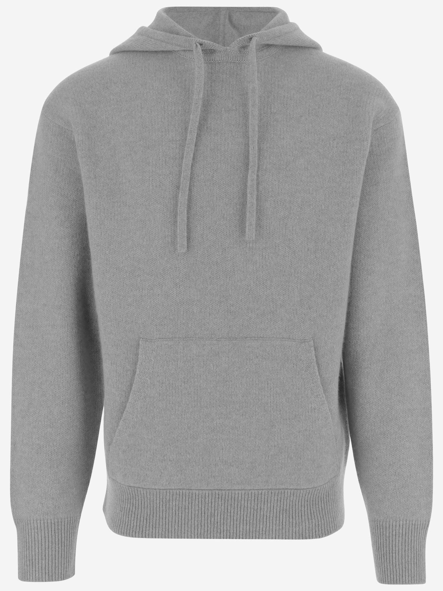 FELPA CON CAPPUCCIO IN CASHMERE M26510JH HGR GUEST IN RESIDENCE 