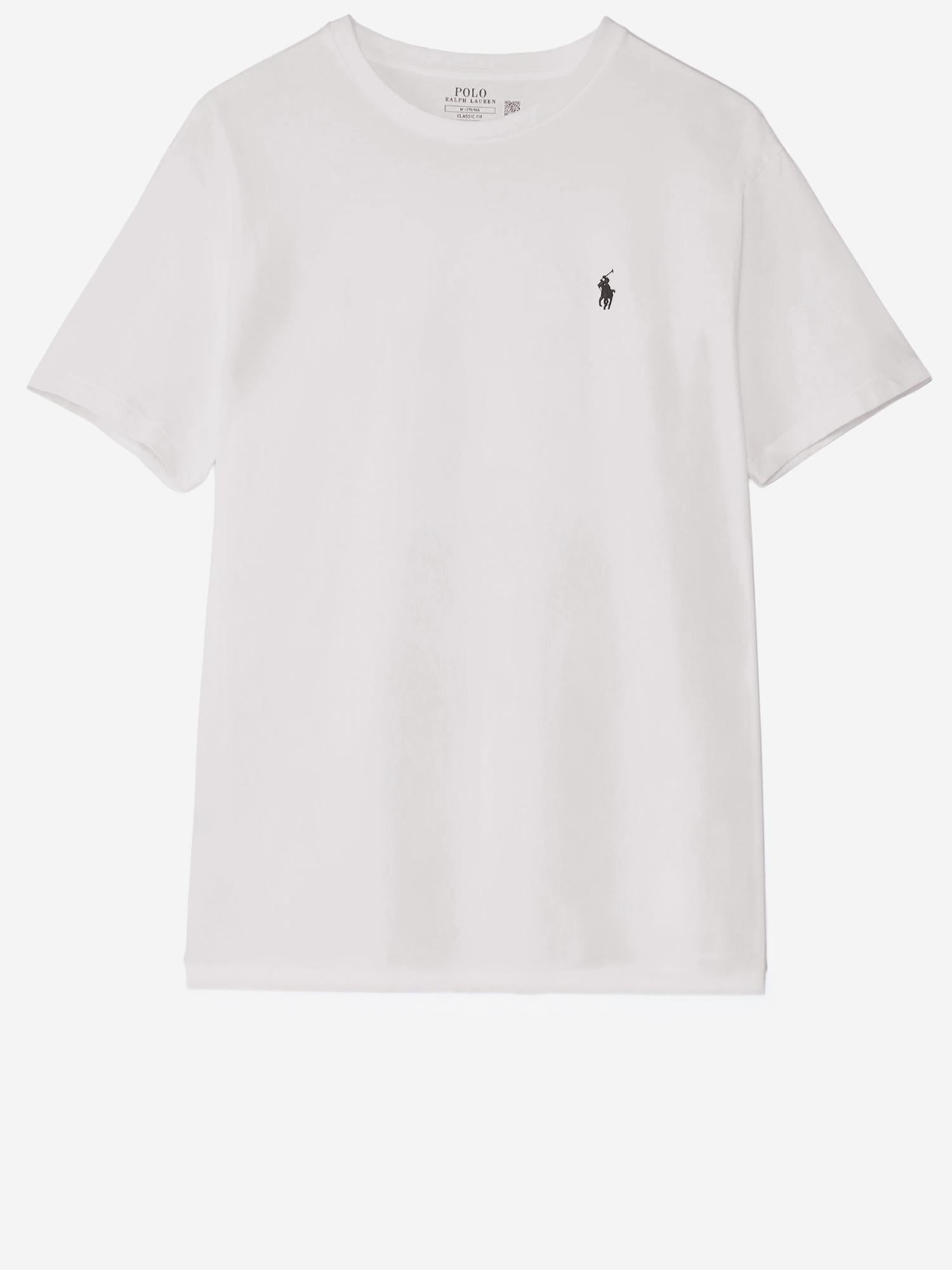 T-SHIRT IN COTONE CON LOGO 710707087 003 POLO RALPH LAUREN 