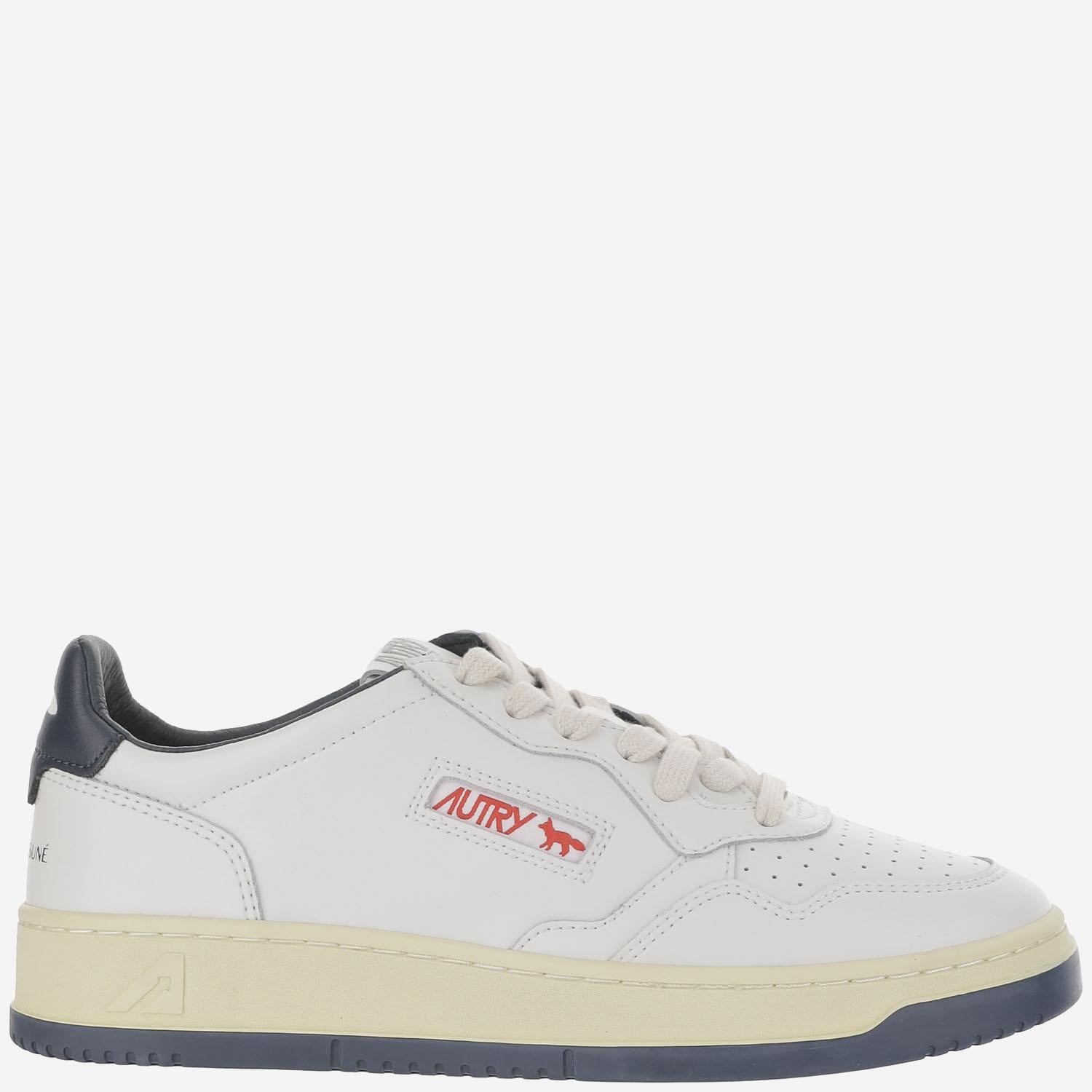 SNEAKERS LOW MEDIALIST MAISON KITSUNÉ x AUTRY AULMMK01 WHTBLU AUTRY 