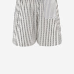 PANTALONI CORTI IN COTONE CON LOGO SOM00539AW00782 1LZ JACQUEMUS 