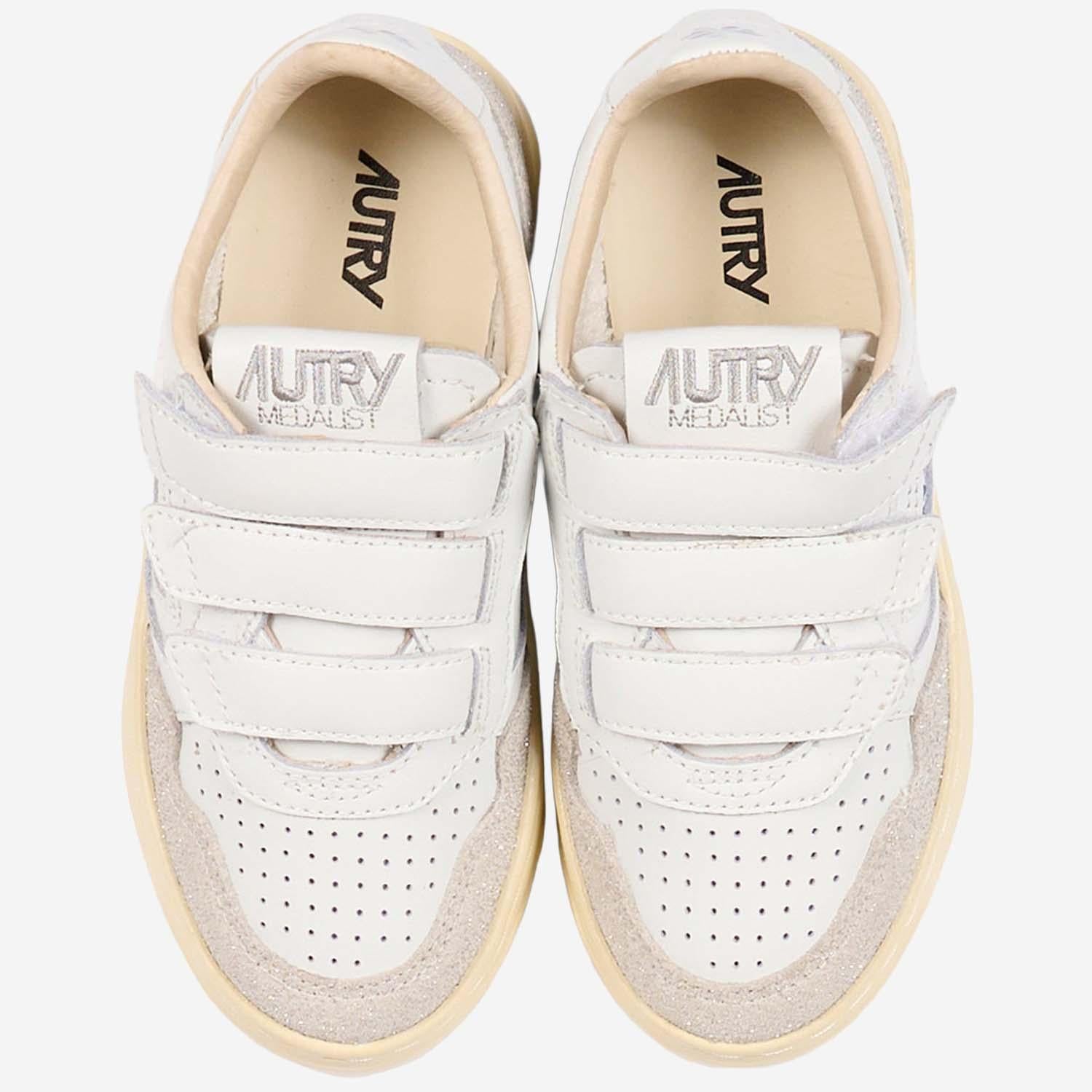 SNEAKERS MEDALIST KIDSTRIPES KILK PQ02LEATSPARKWHTGREY AUTRY KIDS 