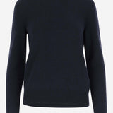 PULLOVER IN CASHMERE CON DETTAGLIO IN PELLE INTRECCIATO 772380 V2MM04121 BOTTEGA VENETA 