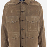GIUBBOTTO IN MISTO COTONE CON PANNELLO POSTERIORE A CONTRASTO WPJ016W25 1 JUNYA WATANABE 
