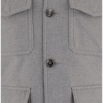 GIUBBOTTO IN MISTO LANA E CASHMERE MOUGI101197 U0051 MOORER 