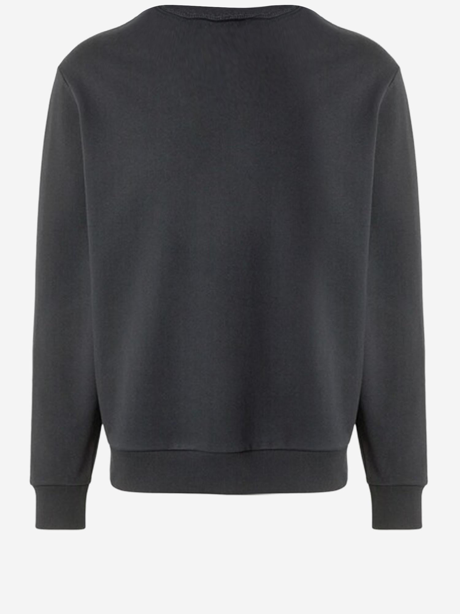 FELPA IN COTONE CON LOGO SUL COLLO 80OAIE21 CF100899 JUST CAVALLI 