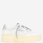 SNEAKERS MEDALIST PLATFORM PTLWSW02 LEATSWOLLWHTSILV AUTRY 