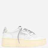 SNEAKERS MEDALIST PLATFORM PTLWSW02 LEATSWOLLWHTSILV AUTRY 
