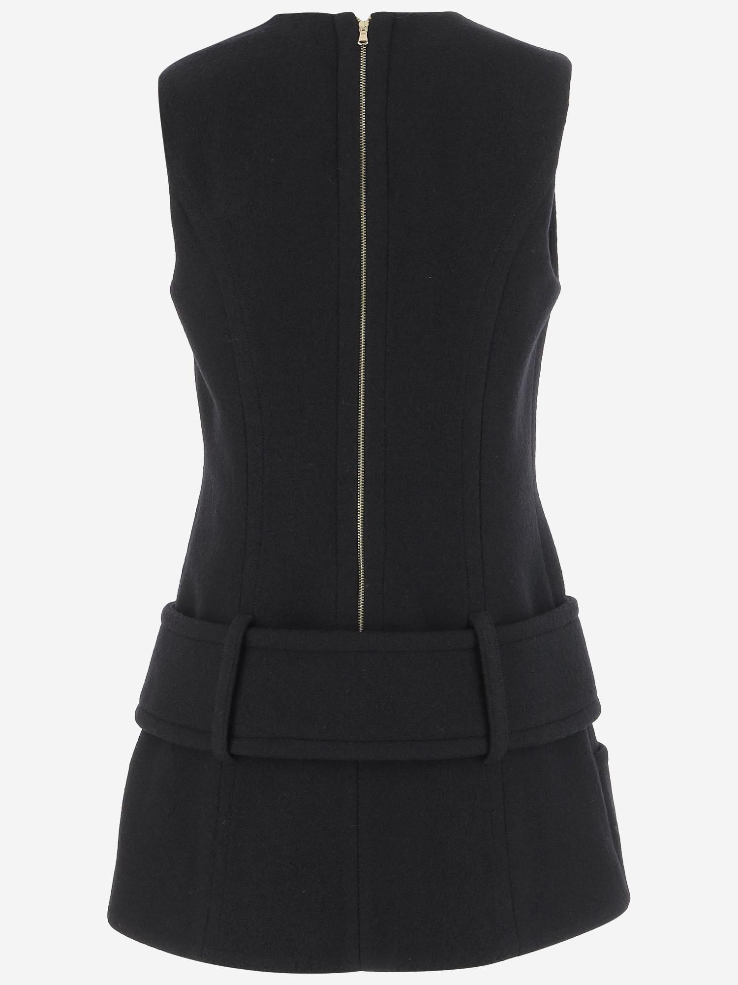 MINI ABITO IN LANA DR2060232 999B PATOU 