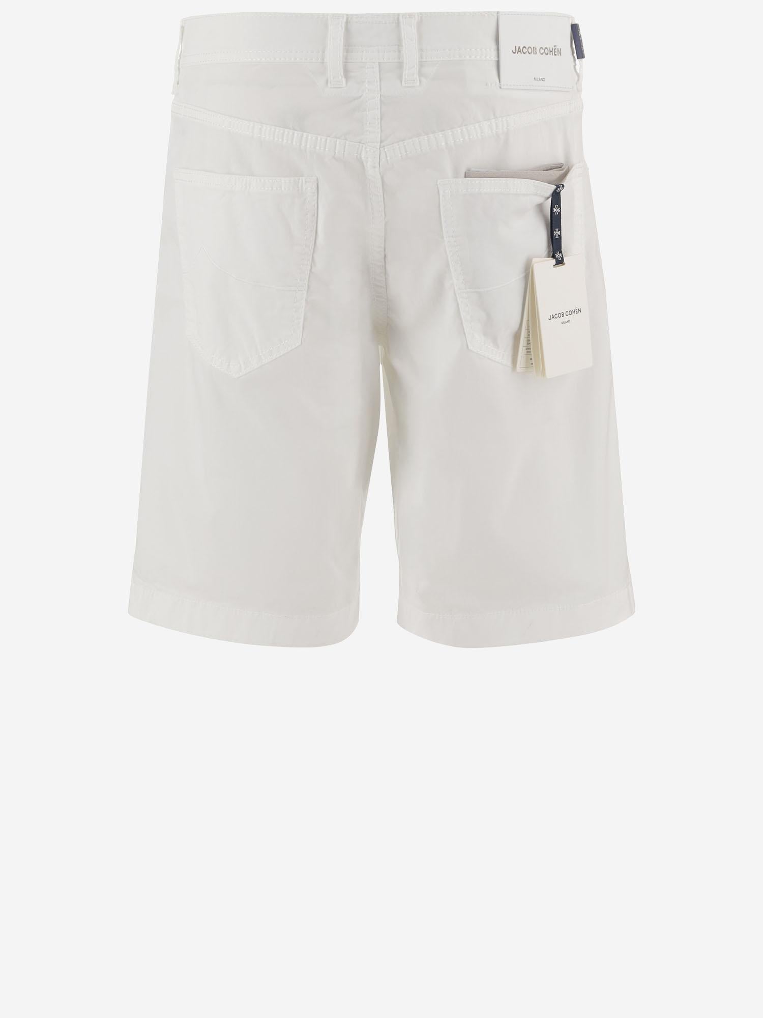 PANTALONI CORTI IN COTONE STRETCH JUMOE001 036A00 JACOB COHEN 