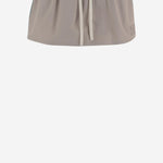 GONNA CORTA IN COTONE CON LOGO MG2638 19CTF0D3K MIU MIU 